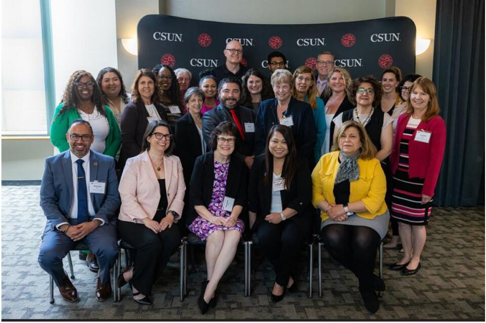 Group photo at nursing summit. 