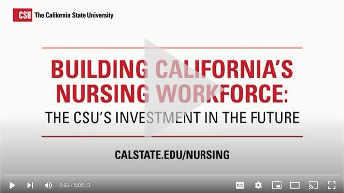 Building California's nursing workforce conference video